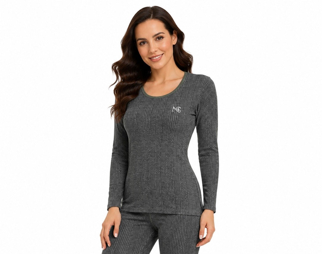 New Step Select - Women’s Cotton Thermal Top Full Sleeves
