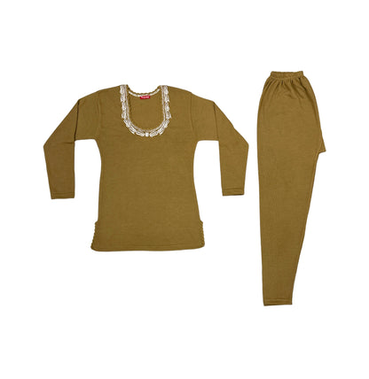 Woollen Warmer Set Full Sleeves Free Size (F/S)