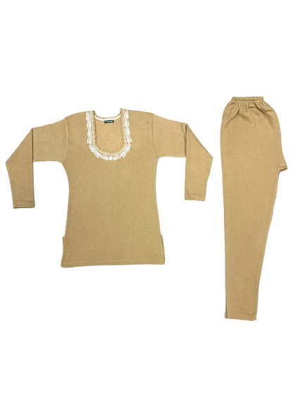 Woollen Warmer Set Full Sleeves Free Size (F/S)