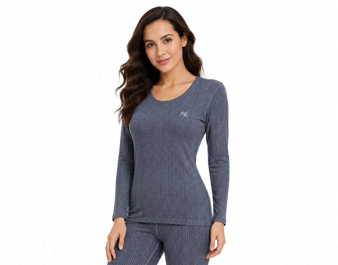 New Step Select - Women’s Cotton Thermal Top Full Sleeves