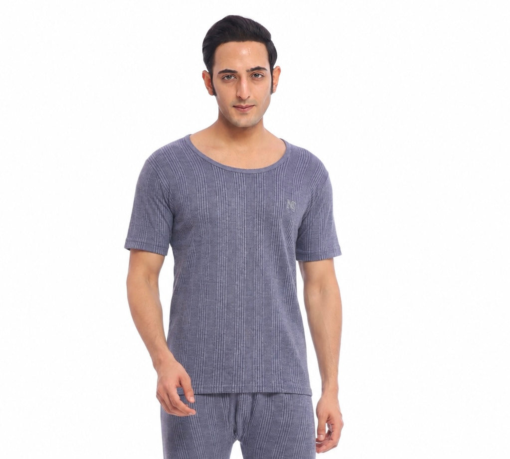 New Step Select - Men's Cotton Thermal Top Half Sleeves