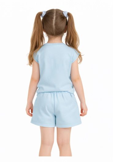 Girls Waffle Knit Nikar Set