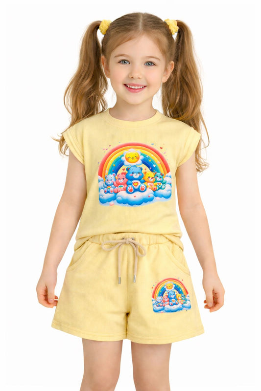 Girls Rib Knit Nikar Set