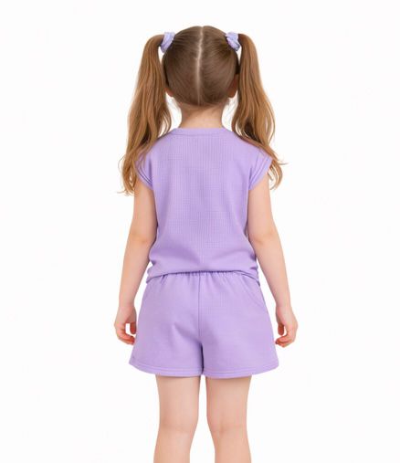 Girls Waffle Knit Nikar Set